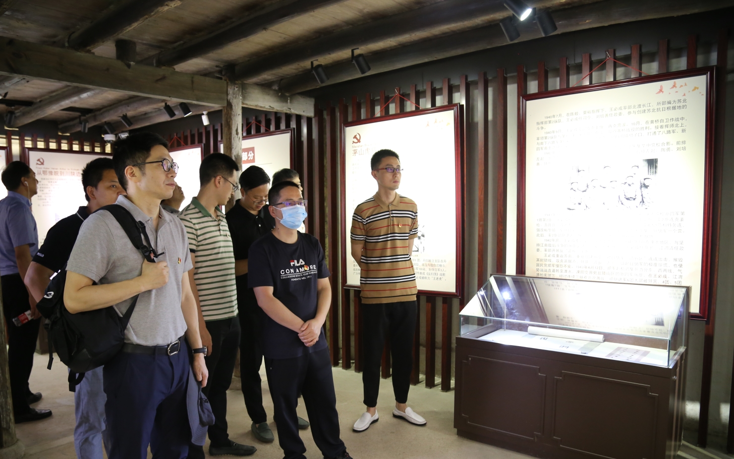 “學習百年黨史 汲取奮進力量” 冶金物資組織黨員赴新四軍蘇浙軍區(qū)革命紀念館參觀學習