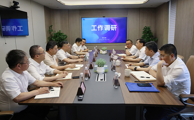 杭鋼集團(tuán)黨委書記、董事長章建成來冶金物資調(diào)研指導(dǎo)工作