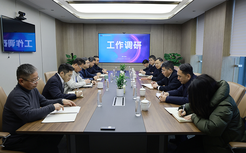 杭鋼集團(tuán)黨委書記、董事長(zhǎng)章建成來冶金物資開展工作調(diào)研