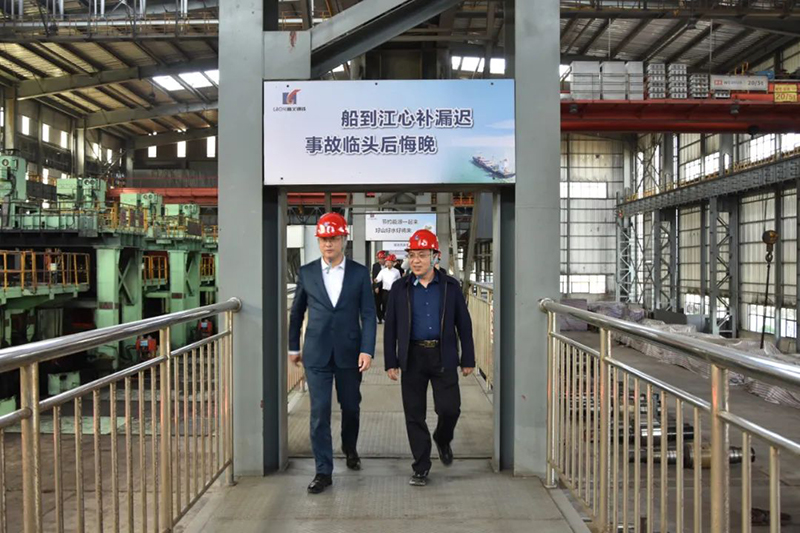 冶金物資數(shù)字貿(mào)易賽道項(xiàng)目組走訪對(duì)接山西鋼企 深入拓展區(qū)域合作